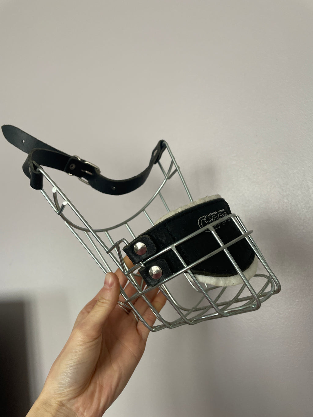 Muselière cage